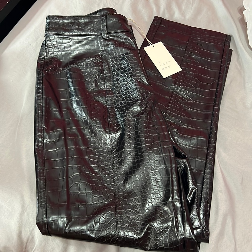 Leather pants from target BRAND NEW!!